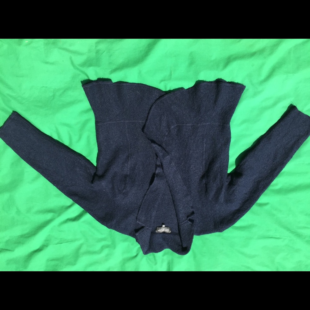 Navy blue 100% Wool Jacket